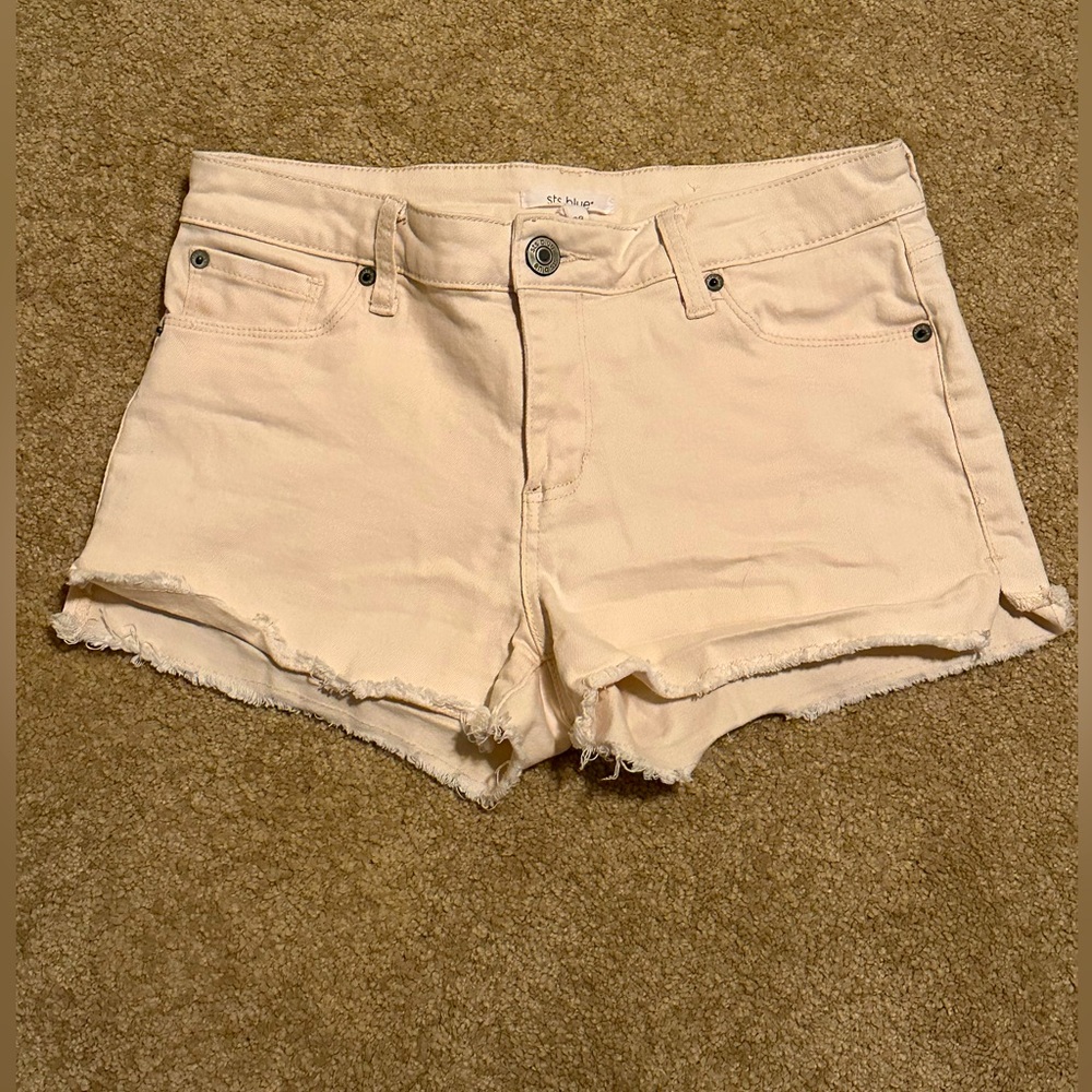 Pale Pink STS Blue Jean Shorts